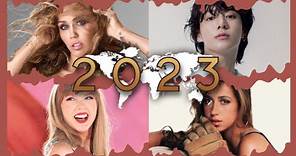 United World Chart Number Ones of 2023