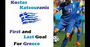 Kostas Katsouranis ● First and Last Goal For Greece nation