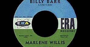 Marlene Willis - Billy Barr