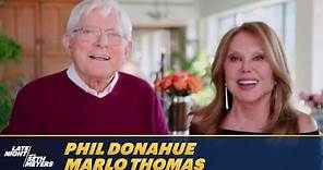 Phil Donahue and Marlo Thomas Experienced Love at First Sight