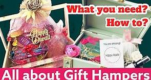 How to Make own Gift Hampers at Home | Gift Box Fillers | PineWood | Tutorial | Material | DIY