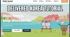 DELIVERED KOREA tutorial ⭐ how to use a k-addy for cheaper shipping & Bunjang proxy service