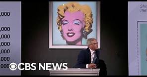 Andy Warhol's "Marilyn" sells at auction for $195 million