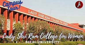 Lady Shri Ram College for Women (Delhi University) Campus Tour | South Campus | College Fest- TARANG
