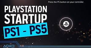 All PlayStation Startups - PS1 to PS5