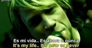 Bon Jovi - It's My Life [Lyrics English - Español Subtitulado]