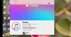 How to Install iTunes From Microsoft Store in Windows 10 (Tutorial)