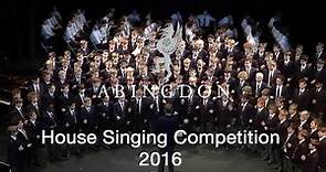 Abingdon School, House Singing Competition 2016