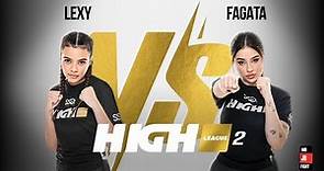 Lexy Chaplin vs. Agata "Fagata" Fąk | HIGH League 2 | MMA
