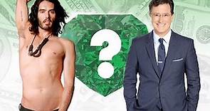 WHO’S RICHER? - Russell Brand or Stephen Colbert? - Net Worth Revealed!