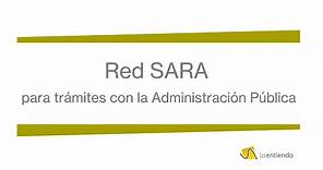 Red SARA para trámites con la Administración Pública
