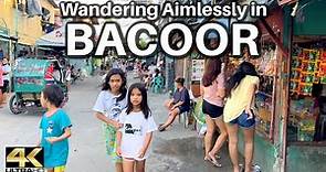 Walking Alleyways in Bacoor Cavite Philippines [4K]