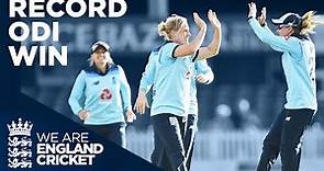 RECORD ODI Win! | England v West Indies Classic | Women's Cricket World Cup 2020