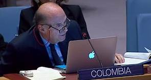 Intervención del Canciller Álvaro Leyva ante el Consejo de Seguridad de Naciones Unidas