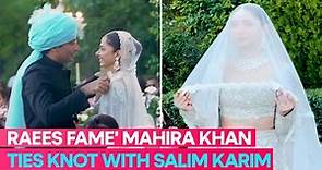Pakistani Actress Mahira Khan Ties The Knot For Second Time, Wedding Photos And Videos Goes Viral