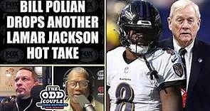 Bill Polian Thinks You Can Slow Down Lamar Jackson By Making Him a Pocket Passer? | THE ODD COUPLE