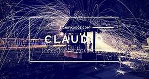 CLAUDIO - Significado del Nombre Claudio 🔞 ¿Que Significa?
