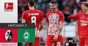 Goal in 90+6! | SC Freiburg - SV Werder Bremen 1-0 | Highlights | Matchday 2 – Bundesliga 2023/24