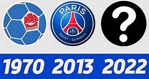 L'évolution du logo du Paris Saint-Germain | Tous les Emblèmes du football du PSG dans l'histoire