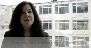 Nancy Burkoff de la Universidad de Pittsburgh impartió clases en la Universidad de Navarra