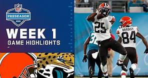 Cleveland Browns vs. Jacksonville Jaguars | Preseason Week 1 2021 NFL Game Highlights
