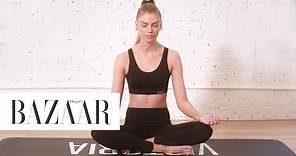 How Victoria's Secret Model Stella Maxwell Gets Zen | Harper's BAZAAR