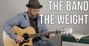 How to Play "The Weight" on Guitar - Easy Acoustic, The Band