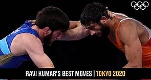 Ravi Kumar Dahiya's silver medal bout 🥈 | #Tokyo2020 Highlights