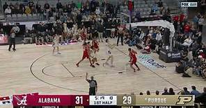 Mohamed Wague vs Purdue (11 PTS, 3 AST, 3 STL)