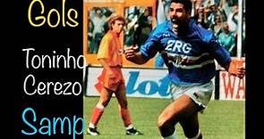 Gols de Toninho Cerezo pela Sampdoria - 1986 a 92