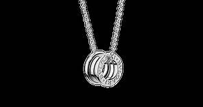 B.zero1 Necklace White gold with Small Round Pendant | Bulgari Official Store