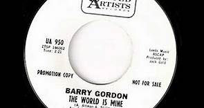 Barry Gordon - The World Is Mine - UNITED ARTISTS 950