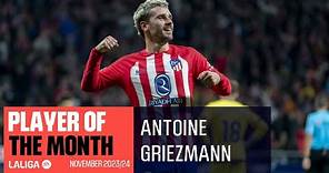 Mejor jugador del mes: ANTOINE GRIEZMANN - LALIGA EA Sports 2023/2024