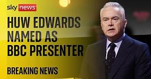 Huw Edwards in hospital 'suffering serious mental health issues', presenter's wife says