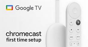 Setup Chromecast with Google TV with the Google Home App