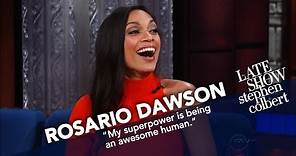 Rosario Dawson Promises She's Dating Eric Andre
