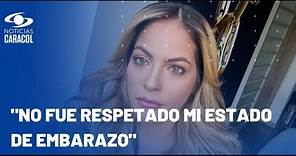 Laura Ojeda asegura que la grabaron sin ropa durante operativo de captura de su pareja Nicolás Petro