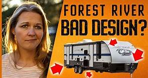 ARE FOREST RIVER RV POORLY BUILT? - THINGS WE DON'T LIKE ABOUT GREY WOLF TRAVEL TRAILER