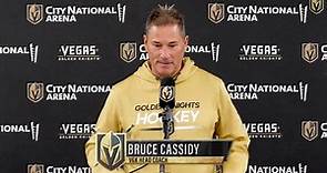 Bruce Cassidy Availability 10/6