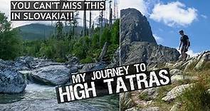 The most SPECTACULAR hike in Slovakia - The High Tatras