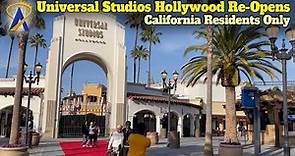 Universal Studios Hollywood Re-Opens for California Residents