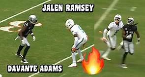 Davante Adams Vs Jalen Ramsey & Xavien Howard 🔥👀 Raiders vs Dolphins 2023 highlights (WR Vs CB)