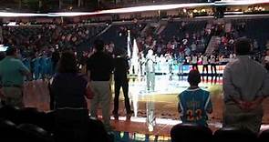Smoky Greenwell's National Anthem at New Orleans Hornets Game