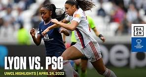 HIGHLIGHTS | Olympique Lyonnais vs. PSG -- UEFA Women’s Champions League 2021-22