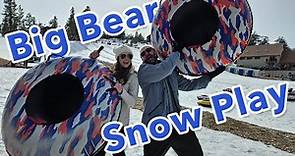 Snow Tubing at Big Bear Snow Play! | Big Bear Lake, CA | March 2023