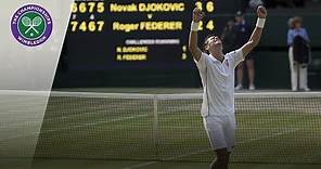 Novak Djokovic vs Roger Federer: Wimbledon Final 2014 (Extended Highlights)