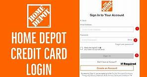 Home Depot Credit Card Login Sign In 2021 (Easy Tutorial)