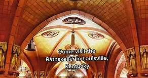 The Rathskeller is a medieval style room located in the lower level of the Seelbach Hotel. A hidden gem in Louisville. #louisvillekentucky #historichotel