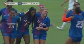Maryland Terrapins Vs Florida Gators | Women's Soccer Highlights 8-20-23