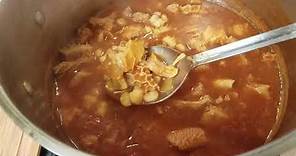 EASY MENUDO RECIPE | How To Make Menudo | Mexican Hangover Soup